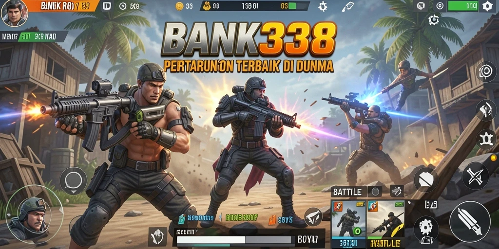 Screenshot gameplay BANK338 yang mendebarkan dan penuh aksi.