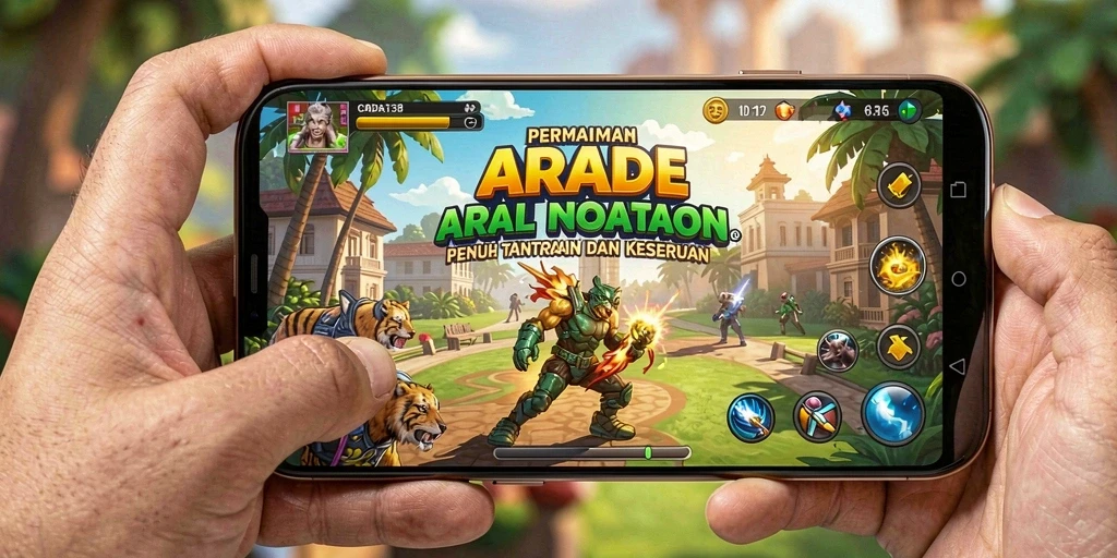 Tampilan screenshot menunjukkan aksi seru dan tantangan gameplay dari CADAS138.
