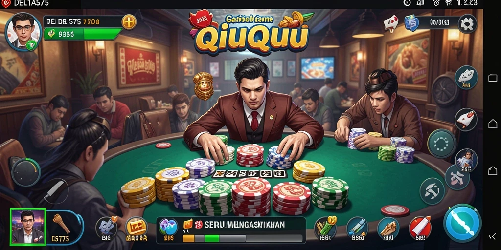 Tampilan gameplay DELTA575 yang menarik dan kompetitif.