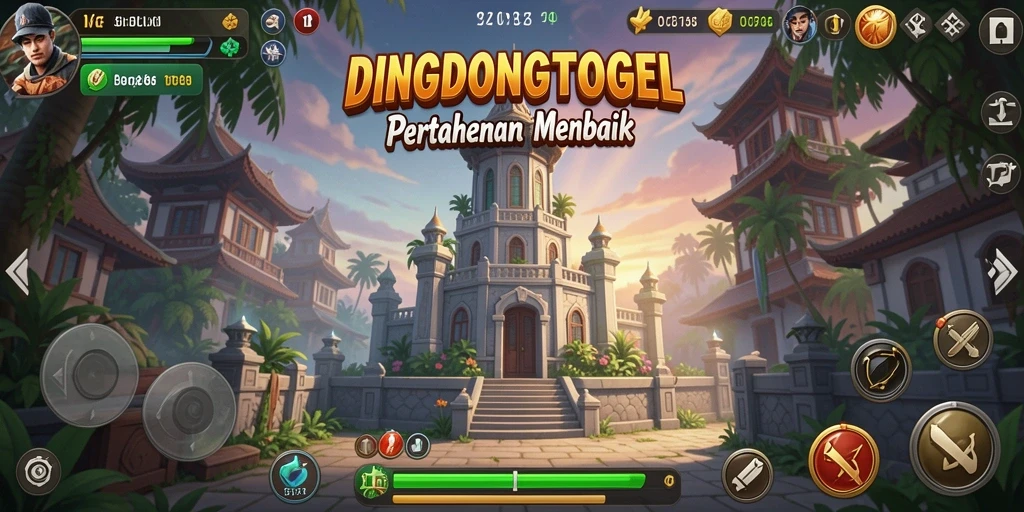 Tampilan screenshot dari gameplay DINGDONGTOGEL yang mendebarkan.