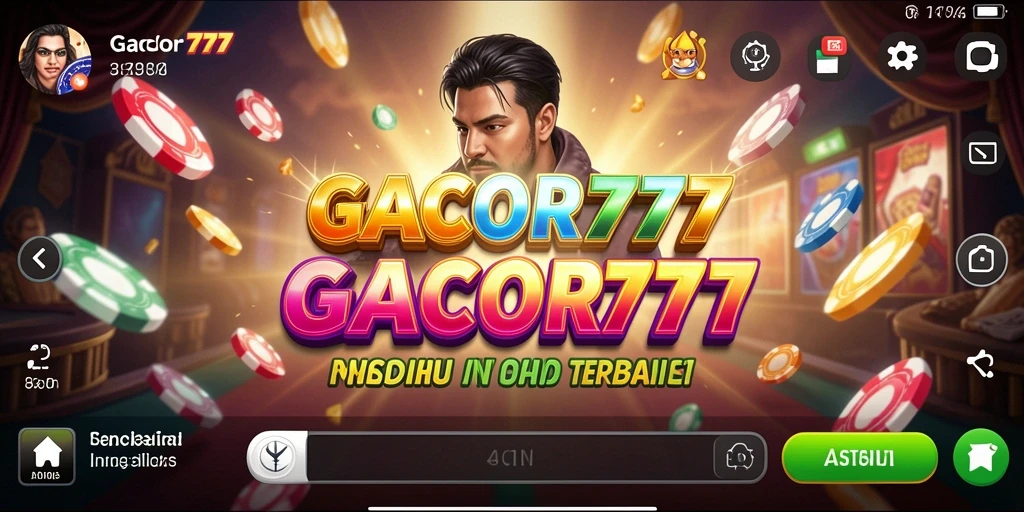 Tampilan screenshot utama GACOR777 saat bermain permainan Kasino.