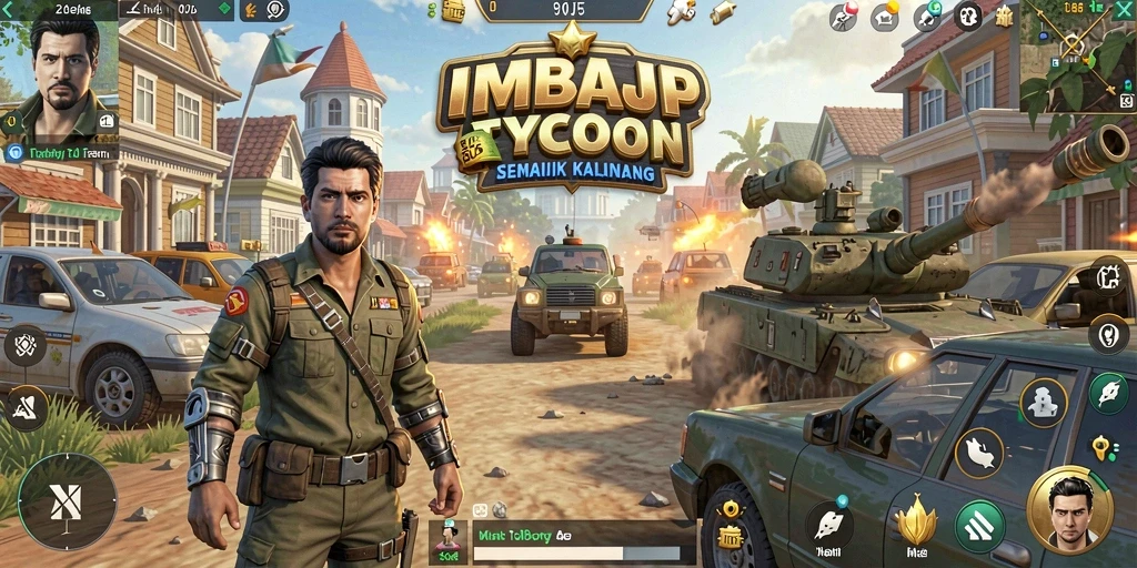 Tampilan gameplay IMBAJP yang memukau dan menantang.