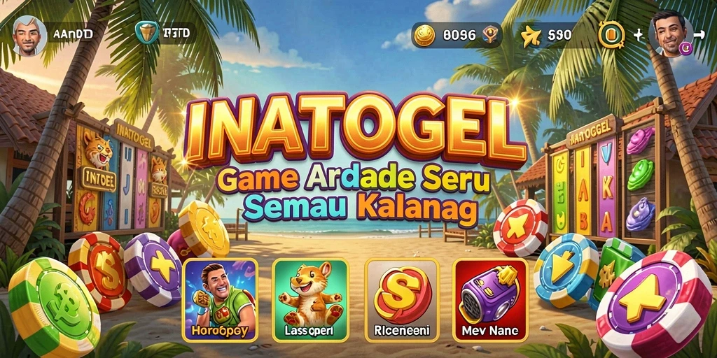 Gameplay seru dari INATOGEL dengan berbagai tantangan Arcade.