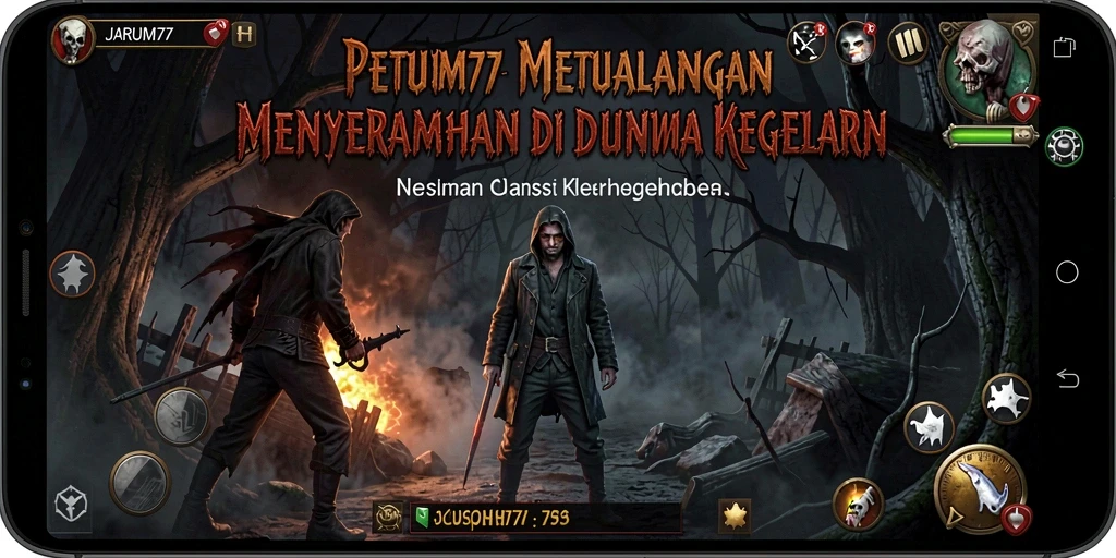 Gameplay menegangkan dengan suasana kegelapan yang mencekam.