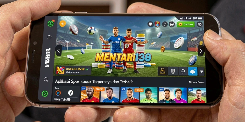 Tampilan antarmuka MENTARI138 saat pengguna memasang taruhan olahraga.