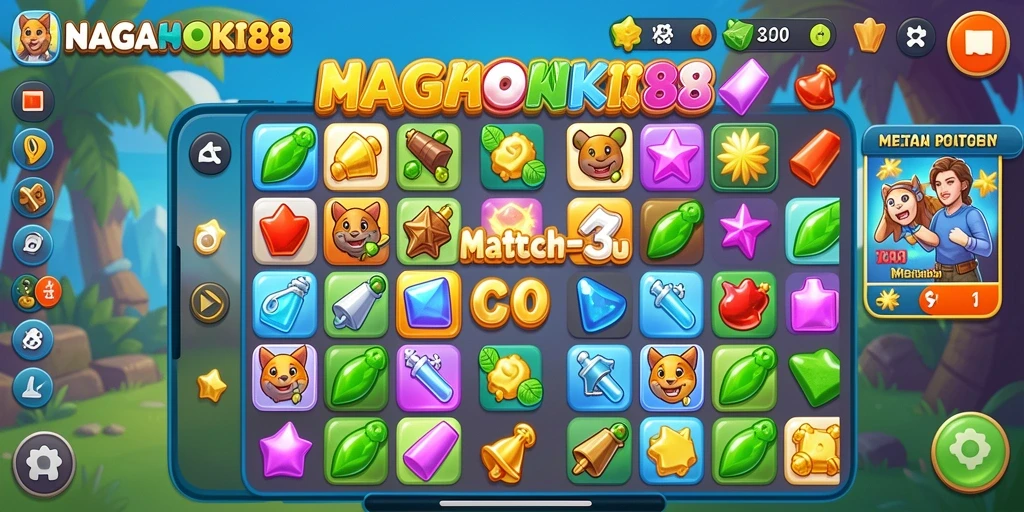 Gameplay seru dan penuh warna di NAGAHOKI88.