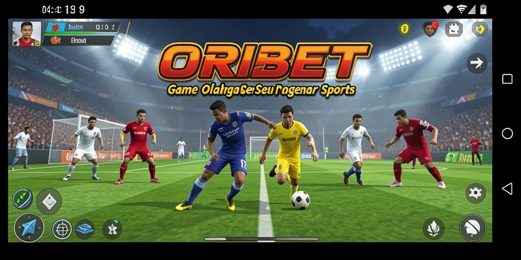 Tampilan gameplay ORIBET yang seru dan kompetitif dalam olahraga.