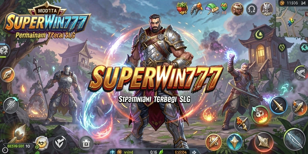Tampilan gameplay seru di <strong>SUPERWIN777</strong> dengan aksi SLG yang intens.