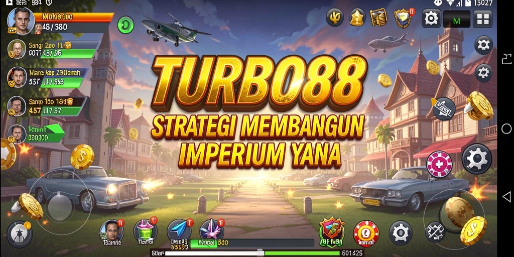 Tampilan gameplay TURBO88 yang strategis dan mendebarkan.